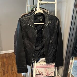 Banana republic leather jacket
